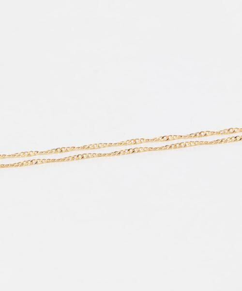 URBAN RESEARCH DOORS / アーバンリサーチ ドアーズ ネックレス・ペンダント・チョーカー | ツイストチェーンショートネックレス | 詳細5