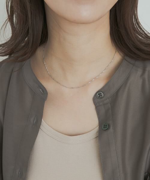 URBAN RESEARCH DOORS / アーバンリサーチ ドアーズ ネックレス・ペンダント・チョーカー | ツイストチェーンショートネックレス | 詳細6