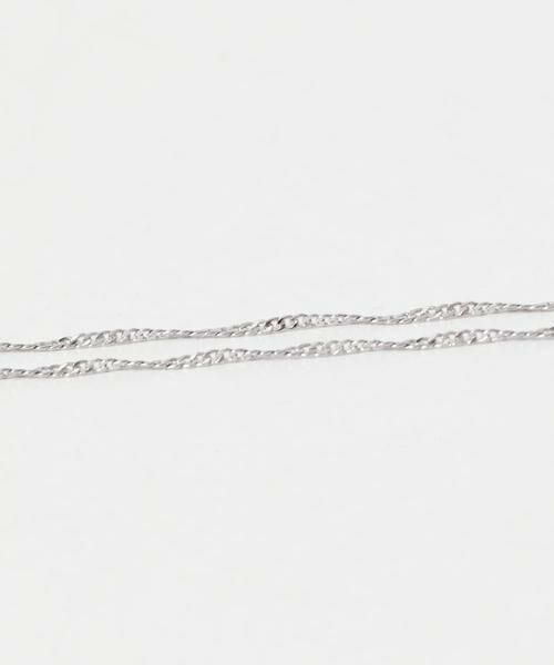 URBAN RESEARCH DOORS / アーバンリサーチ ドアーズ ネックレス・ペンダント・チョーカー | ツイストチェーンショートネックレス | 詳細9