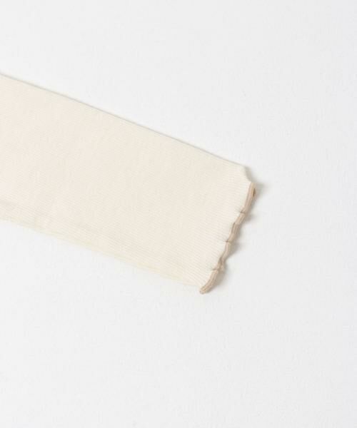 URBAN RESEARCH DOORS / アーバンリサーチ ドアーズ トップス | 『WEB/一部店舗限定サイズ』メローフリルリブハイネックTシャツ(KIDS) | 詳細23