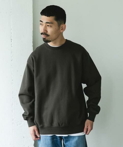 URBAN RESEARCH DOORS / アーバンリサーチ ドアーズ スウェット | 裏起毛クルーネックスウェット | 詳細2