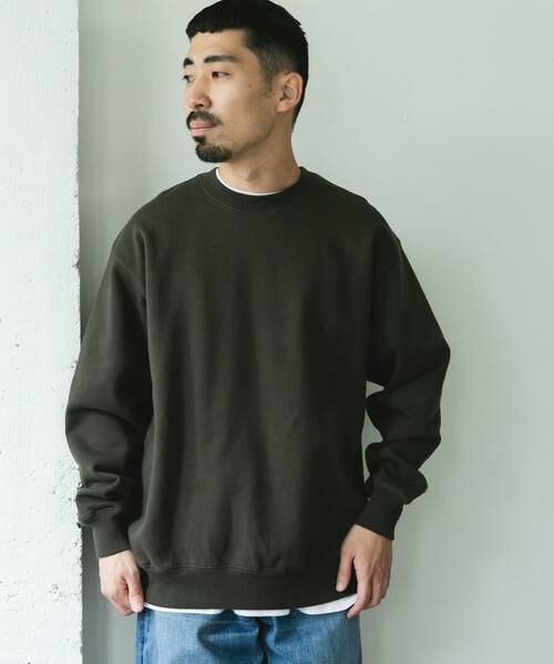 URBAN RESEARCH DOORS / アーバンリサーチ ドアーズ スウェット | 裏起毛クルーネックスウェット | 詳細3