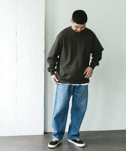 URBAN RESEARCH DOORS / アーバンリサーチ ドアーズ スウェット | 裏起毛クルーネックスウェット | 詳細5