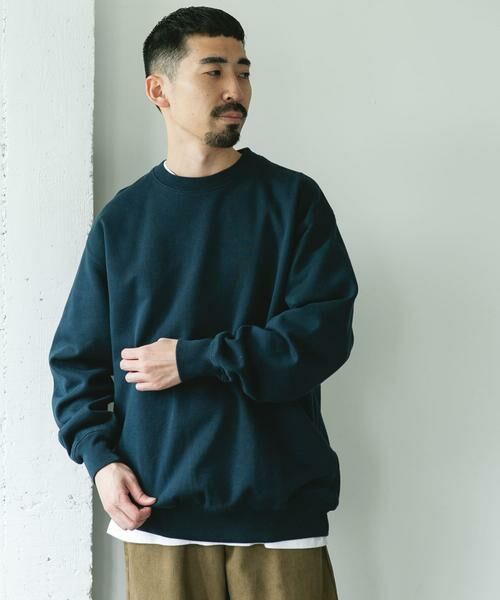 URBAN RESEARCH DOORS / アーバンリサーチ ドアーズ スウェット | 裏起毛クルーネックスウェット | 詳細9