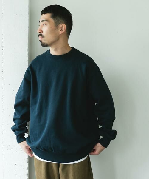 URBAN RESEARCH DOORS / アーバンリサーチ ドアーズ スウェット | 裏起毛クルーネックスウェット | 詳細10