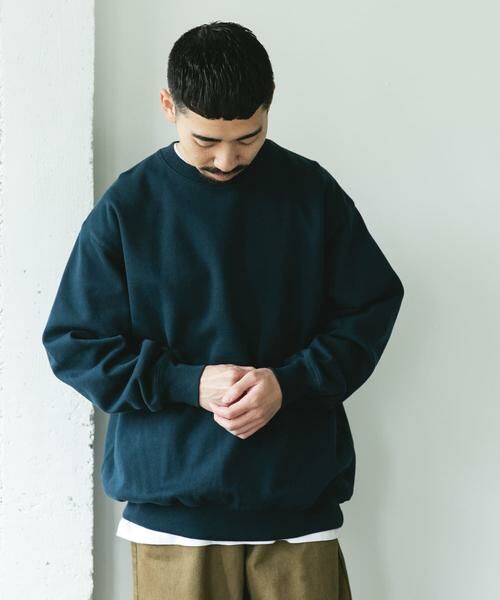 URBAN RESEARCH DOORS / アーバンリサーチ ドアーズ スウェット | 裏起毛クルーネックスウェット | 詳細11