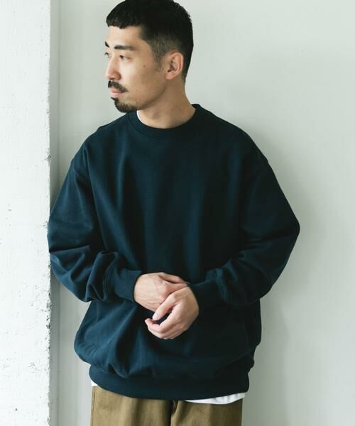 URBAN RESEARCH DOORS / アーバンリサーチ ドアーズ スウェット | 裏起毛クルーネックスウェット | 詳細12