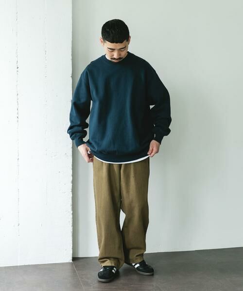 URBAN RESEARCH DOORS / アーバンリサーチ ドアーズ スウェット | 裏起毛クルーネックスウェット | 詳細14