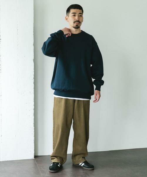 URBAN RESEARCH DOORS / アーバンリサーチ ドアーズ スウェット | 裏起毛クルーネックスウェット | 詳細15