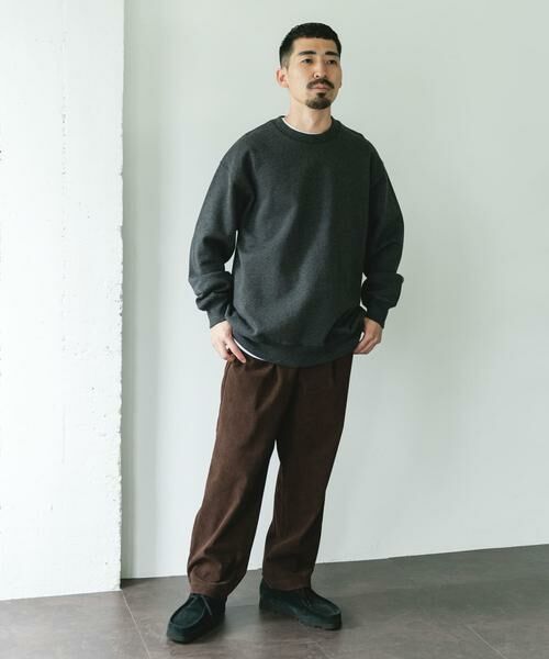URBAN RESEARCH DOORS / アーバンリサーチ ドアーズ スウェット | 裏起毛クルーネックスウェット | 詳細25