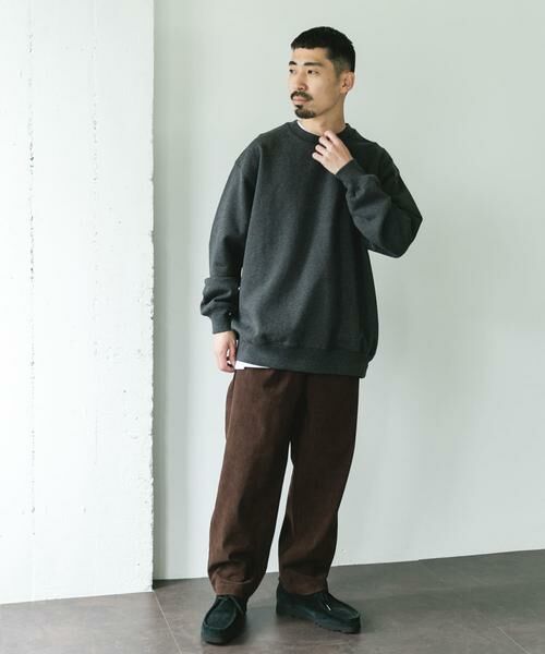 URBAN RESEARCH DOORS / アーバンリサーチ ドアーズ スウェット | 裏起毛クルーネックスウェット | 詳細26