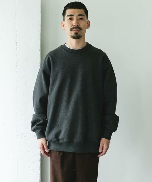 URBAN RESEARCH DOORS / アーバンリサーチ ドアーズ スウェット | 裏起毛クルーネックスウェット | 詳細27