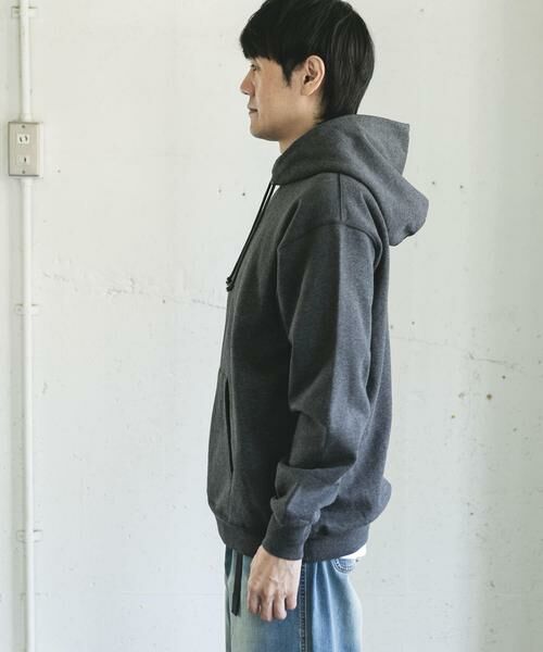 URBAN RESEARCH DOORS / アーバンリサーチ ドアーズ パーカー | 裏起毛プルオーバーフーディー | 詳細16