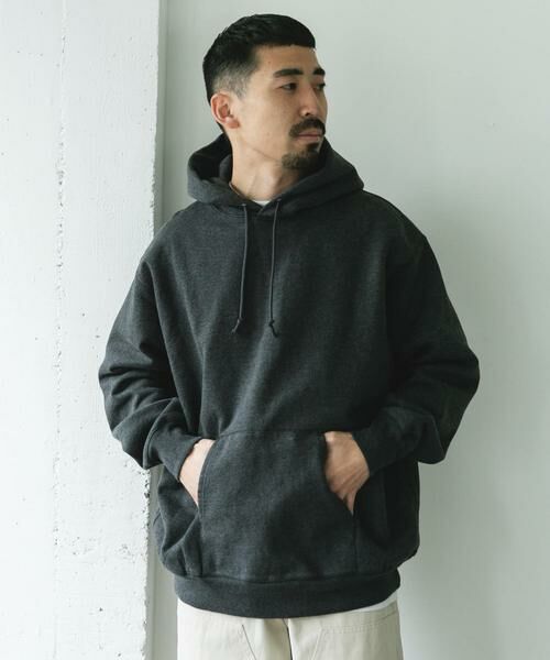 URBAN RESEARCH DOORS / アーバンリサーチ ドアーズ パーカー | 裏起毛プルオーバーフーディー | 詳細9