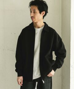 URBAN RESEARCH DOORS / アーバンリサーチ ドアーズ ブルゾン | 裏起毛スウェットジップブルゾン