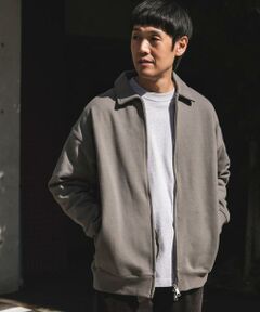 URBAN RESEARCH DOORS / アーバンリサーチ ドアーズ ブルゾン | 裏起毛スウェットジップブルゾン