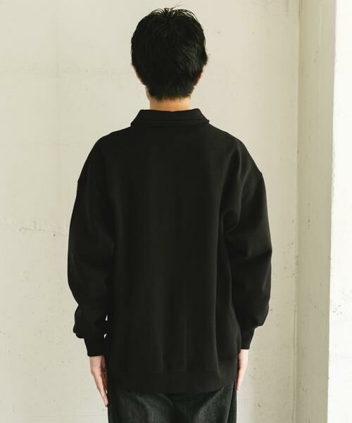 URBAN RESEARCH DOORS / アーバンリサーチ ドアーズ ブルゾン | 裏起毛スウェットジップブルゾン | 詳細10