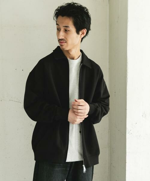 URBAN RESEARCH DOORS / アーバンリサーチ ドアーズ ブルゾン | 裏起毛スウェットジップブルゾン | 詳細3