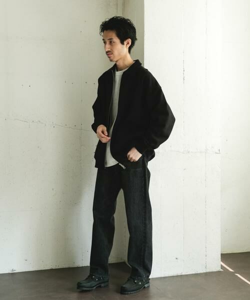 URBAN RESEARCH DOORS / アーバンリサーチ ドアーズ ブルゾン | 裏起毛スウェットジップブルゾン | 詳細7