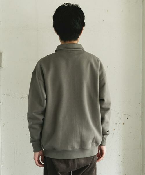 URBAN RESEARCH DOORS / アーバンリサーチ ドアーズ ブルゾン | 裏起毛スウェットジップブルゾン | 詳細29