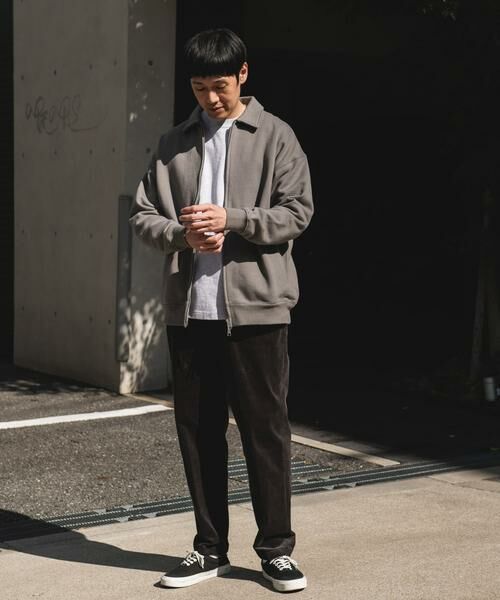 URBAN RESEARCH DOORS / アーバンリサーチ ドアーズ ブルゾン | 裏起毛スウェットジップブルゾン | 詳細18