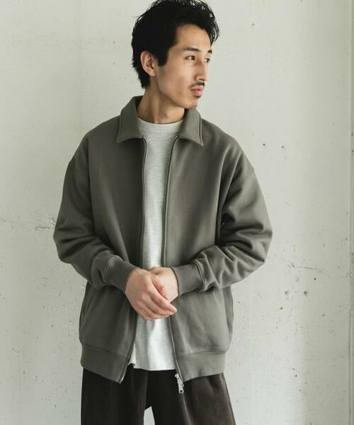 URBAN RESEARCH DOORS / アーバンリサーチ ドアーズ ブルゾン | 裏起毛スウェットジップブルゾン | 詳細19