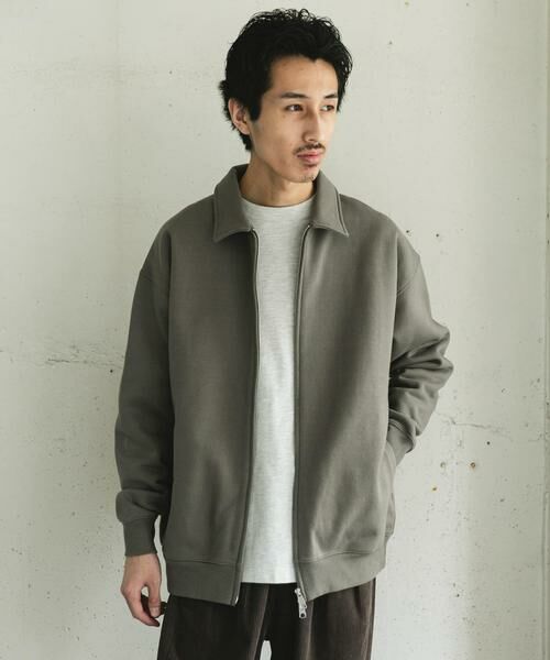 URBAN RESEARCH DOORS / アーバンリサーチ ドアーズ ブルゾン | 裏起毛スウェットジップブルゾン | 詳細20