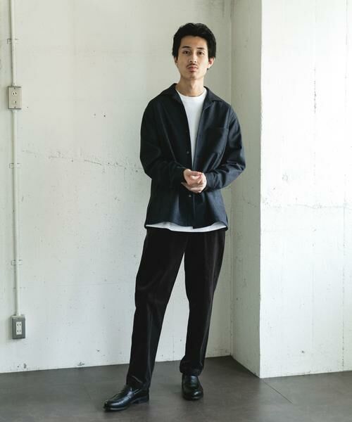 URBAN RESEARCH DOORS / アーバンリサーチ ドアーズ シャツ・ブラウス | ジャージメルトンオープンカラーシャツ | 詳細13