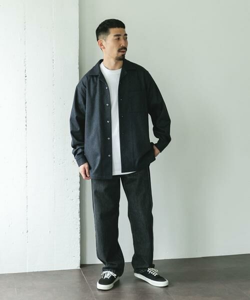 URBAN RESEARCH DOORS / アーバンリサーチ ドアーズ シャツ・ブラウス | ジャージメルトンオープンカラーシャツ | 詳細5