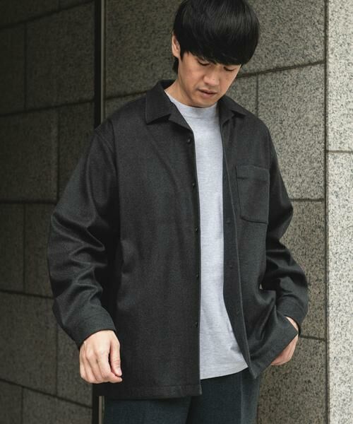 URBAN RESEARCH DOORS / アーバンリサーチ ドアーズ シャツ・ブラウス | ジャージメルトンオープンカラーシャツ | 詳細29