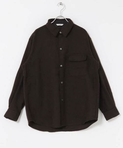 URBAN RESEARCH DOORS / アーバンリサーチ ドアーズ シャツ・ブラウス | フラノレギュラーカラーシャツ | 詳細12