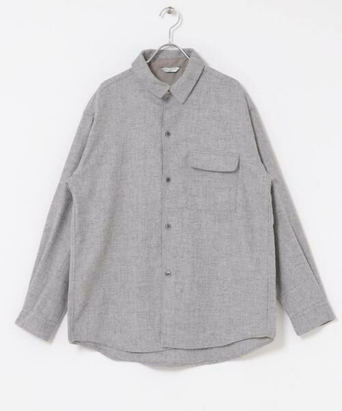 URBAN RESEARCH DOORS / アーバンリサーチ ドアーズ シャツ・ブラウス | フラノレギュラーカラーシャツ | 詳細26