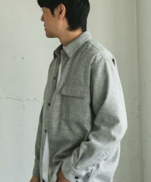 URBAN RESEARCH DOORS / アーバンリサーチ ドアーズ シャツ・ブラウス | フラノレギュラーカラーシャツ | 詳細19