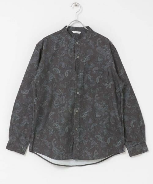 URBAN RESEARCH DOORS / アーバンリサーチ ドアーズ シャツ・ブラウス | 両面起毛ネルバンドカラーシャツ | 詳細10