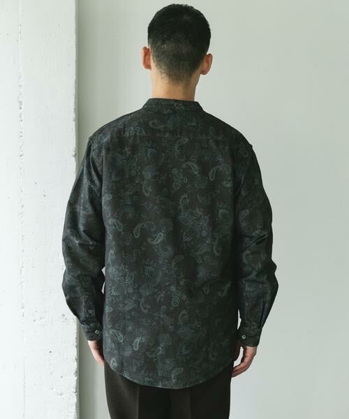 URBAN RESEARCH DOORS / アーバンリサーチ ドアーズ シャツ・ブラウス | 両面起毛ネルバンドカラーシャツ | 詳細9