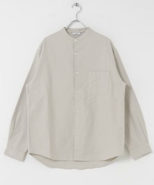 URBAN RESEARCH DOORS / アーバンリサーチ ドアーズ シャツ・ブラウス | 両面起毛ネルバンドカラーシャツ | 詳細21