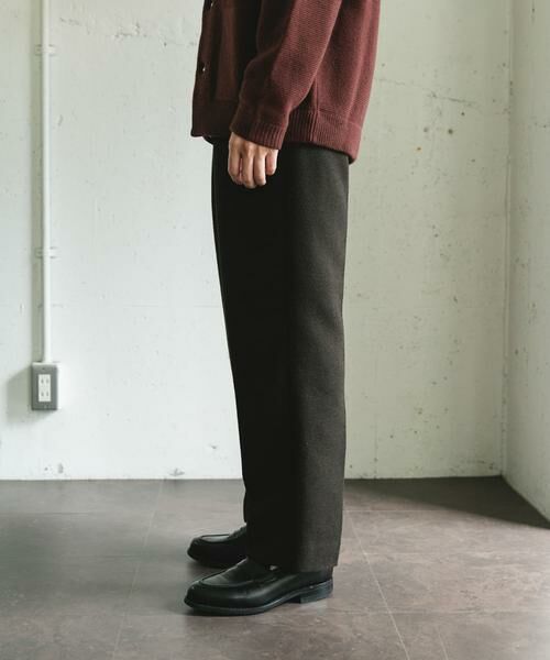 URBAN RESEARCH DOORS / アーバンリサーチ ドアーズ その他パンツ | 『UR TECH』完声/暖 2タックワイドパンツ | 詳細11