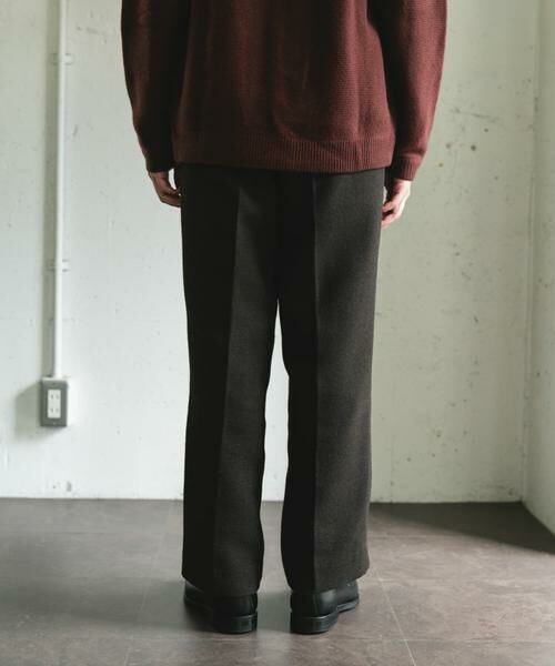 URBAN RESEARCH DOORS / アーバンリサーチ ドアーズ その他パンツ | 『UR TECH』完声/暖 2タックワイドパンツ | 詳細12