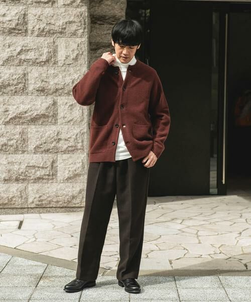 URBAN RESEARCH DOORS / アーバンリサーチ ドアーズ その他パンツ | 『UR TECH』完声/暖 2タックワイドパンツ | 詳細9