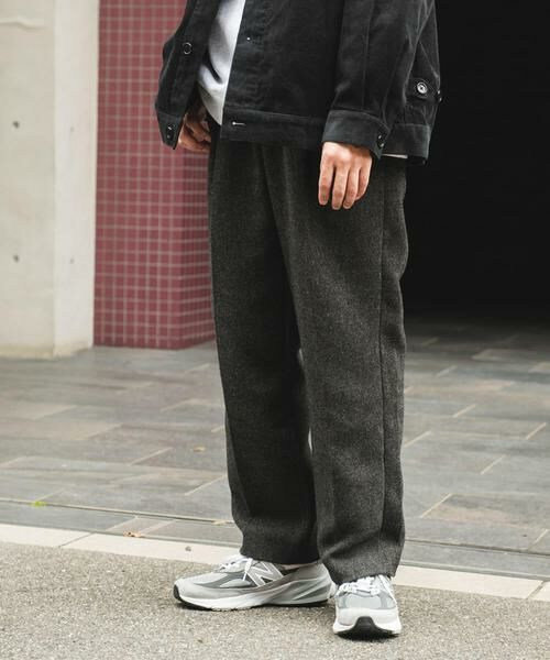 URBAN RESEARCH DOORS / アーバンリサーチ ドアーズ その他パンツ | 『UR TECH』完声/暖 2タックワイドパンツ | 詳細20