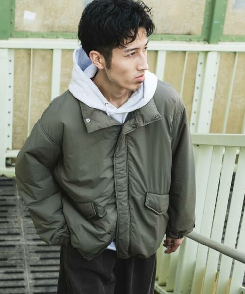 URBAN RESEARCH DOORS / アーバンリサーチ ドアーズ ミリタリージャケット・コート | 中綿ショートモッズコート | 詳細1