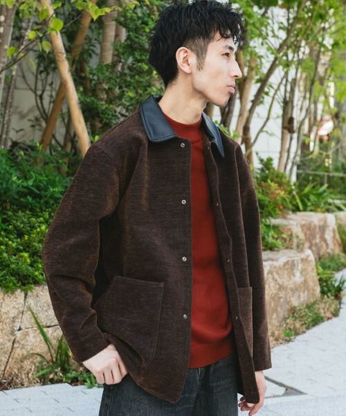 URBAN RESEARCH DOORS / アーバンリサーチ ドアーズ その他アウター | インディゴモール ワークジャケット | 詳細1