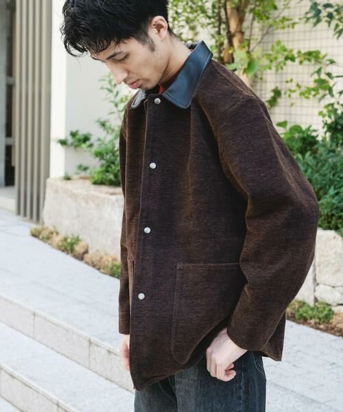 URBAN RESEARCH DOORS / アーバンリサーチ ドアーズ その他アウター | インディゴモール ワークジャケット | 詳細5