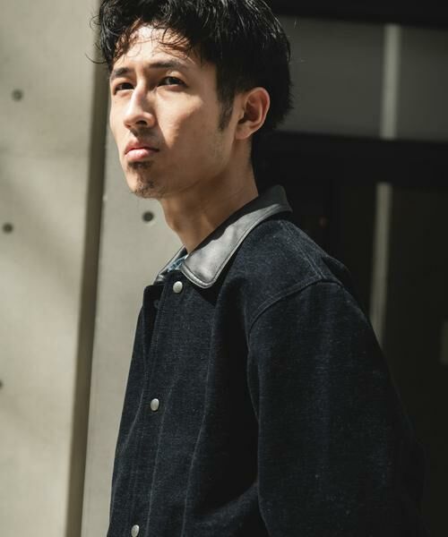 URBAN RESEARCH DOORS / アーバンリサーチ ドアーズ その他アウター | インディゴモール ワークジャケット | 詳細21