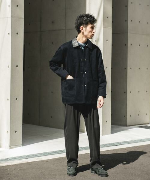 URBAN RESEARCH DOORS / アーバンリサーチ ドアーズ その他アウター | インディゴモール ワークジャケット | 詳細23