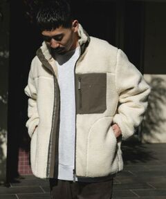 URBAN RESEARCH DOORS / アーバンリサーチ ドアーズ ブルゾン | URD防風ボアジップブルゾン