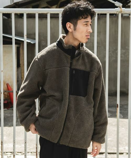 URBAN RESEARCH DOORS / アーバンリサーチ ドアーズ ブルゾン | URD防風ボアジップブルゾン | 詳細2