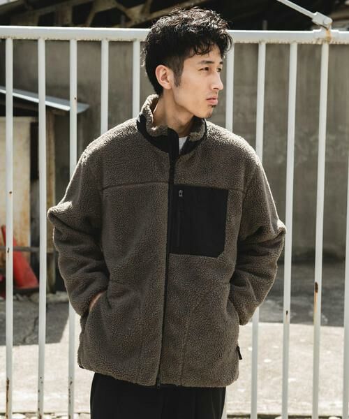 URBAN RESEARCH DOORS / アーバンリサーチ ドアーズ ブルゾン | URD防風ボアジップブルゾン | 詳細3