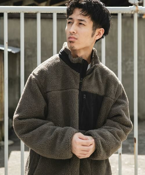 URBAN RESEARCH DOORS / アーバンリサーチ ドアーズ ブルゾン | URD防風ボアジップブルゾン | 詳細5