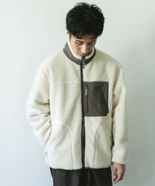 URBAN RESEARCH DOORS / アーバンリサーチ ドアーズ ブルゾン | URD防風ボアジップブルゾン | 詳細19